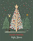 Hwx109 Fun Creations Christmas Greeting Card Ho...