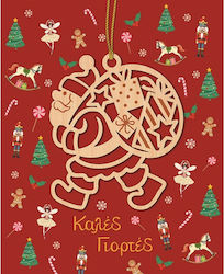 Hwx110 Fun Creations Weihnachtsgrußkarte Hollyw...