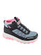 Kids Boots with Zipper Light Blue
