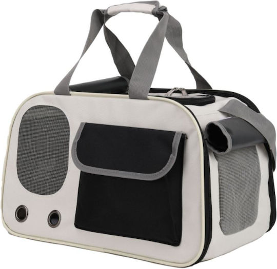 Animal Dog/Cat Carrying Beige Handbag for 5kg Pets L39xW32xH25cm