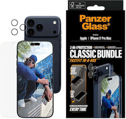Panzerglass 2-in-1 Classic Bundle Iphone 17 Pro Max W Fastfit In-a-box Electronics