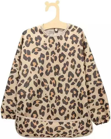 Pandaboo Αδιάβροχη Σαλιάρα Υφασμάτινη Animal Print