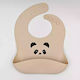 Pandaboo Lätzchen Stoff Beige