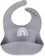 Pandaboo Wasserdicht Lätzchen Silikon Light Grey