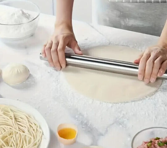 Stainless Steel Kitchen Rolling Pin 42cm 1pcs Stainless Steel Kitchen Rolling Pin 42cm 1pcs