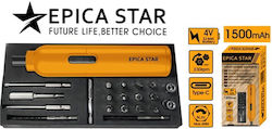 Epica Star EP-50118 Șurubelniță cu Baterie 4V 1x1.5Ah