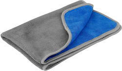 Premium Quality Double-sided Microfiber Cloth 50x70 Cm Grey Blue Premium Quality Double-sided Microfiber Cloth 50x70 Cm Grey Blue