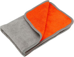 Premium Quality Double-sided Microfiber Cloth 40x60 Cm Grey Orange Premium Quality Double-sided Microfiber Cloth 40x60 Cm Grey Orange