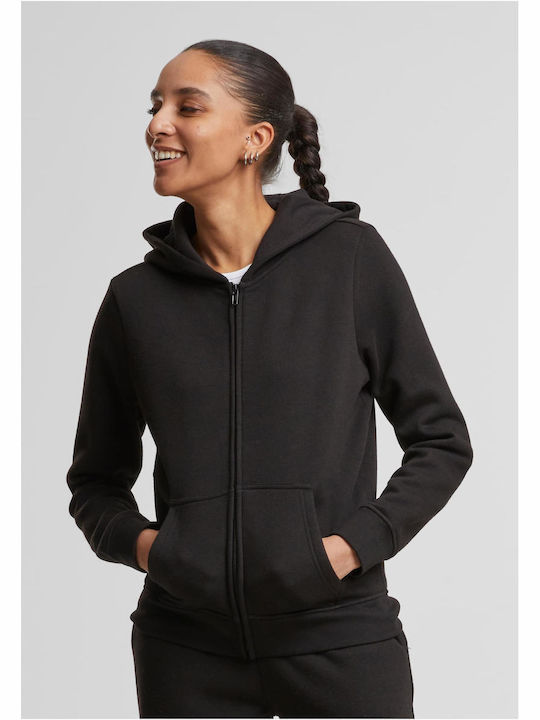 Urban Classics Lang Damen Sweatshirtjacke Kapuz...