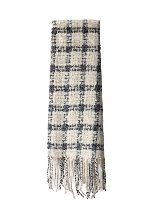 Women's Cashmere Scarf Ecru