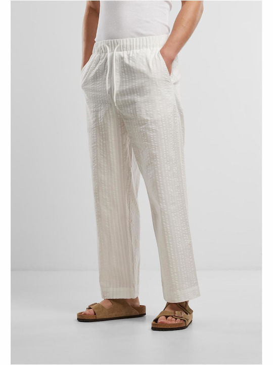 Hose in Lockere Passform White