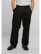 Pantaloni Cargo Elastici Negri