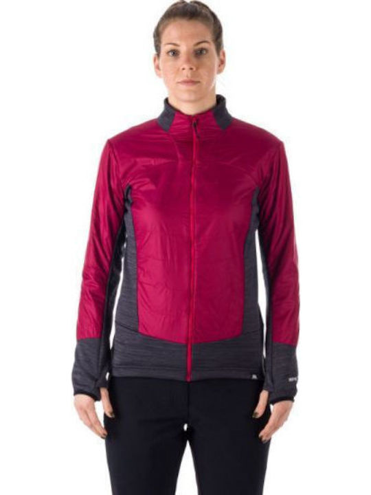 Women's Lifestyle Jacket Windproof for Spring or Autumn Purple