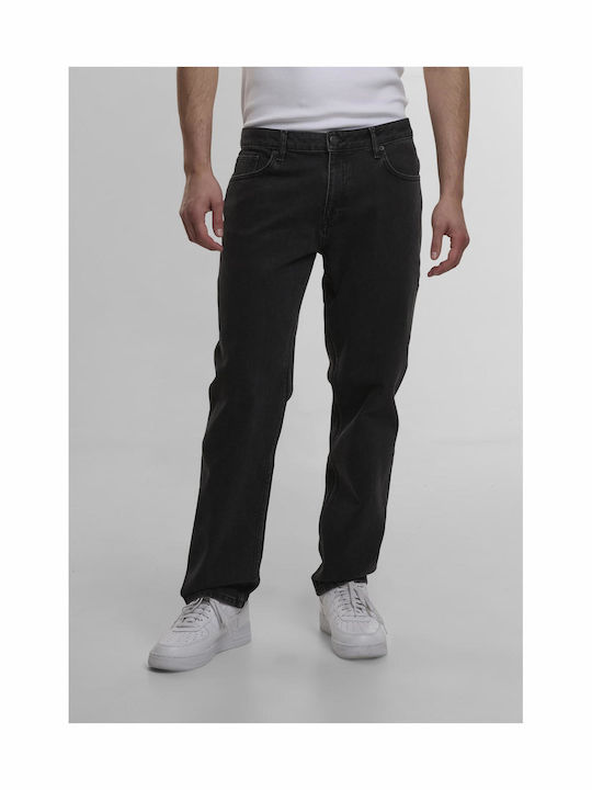 Men's Jeans Pants with Slim Fit Black Washed