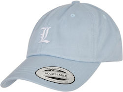 Letter Lightblue Low Profile Cap L One