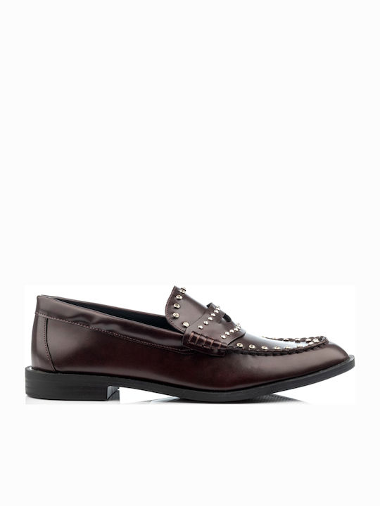 Corina Γυναικεία Loafers σε Κόκκινο Χρώμα