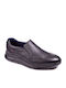 Leder Herren Freizeitschuhe Schwarz