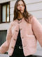 Women's Short Fur Pink