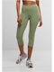 Women's Capri Legging Matcha Green