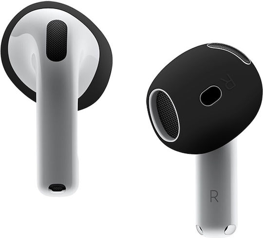 Силиконови покрития в Черен цвят за Apple AirPods 4