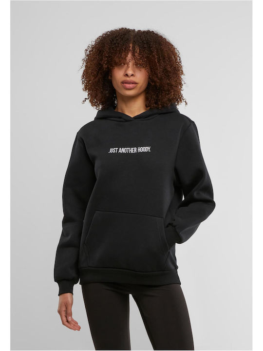 Damen Sweatshirt Kapuzen Schwarz