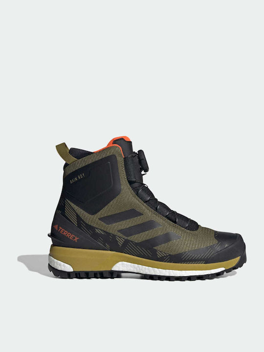 adidas Terrex Men's Hiking Boots Waterproof Green