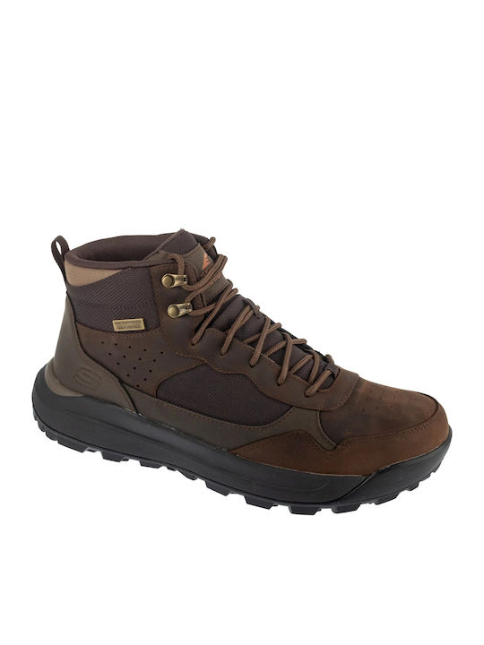 Skechers Harlan Ανδρικά Ορειβατικά Παπούτσια Καφέ
