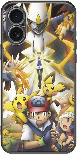Pokemon Iphone 17 Черен TPU Силиконов Калъф