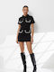 Mini Abendkleid Schwarz