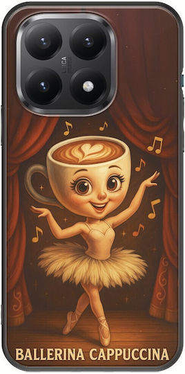Brainrot Ballerina Cappuccina Xiaomi 15t 5g Black TPU Black Silicone