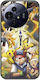 Pokemon TCL 50 Pro NXTPAPER 5G Черен TPU Силиконов Калъф