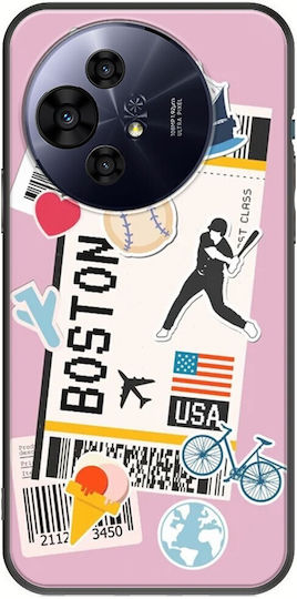 Ticket To Boston TCL 50 Pro NXTPAPER 5G Negru TPU Siliconă