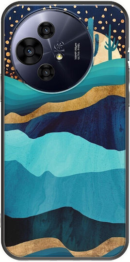 Indigo Desert Night TCL 50 Pro NXTPAPER 5G Husa Telefoane Neagră TPU Silicon