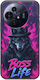 Boss Life Wolf TCL 50 Pro NXTPAPER 5G Черен TPU Силиконов Калъф