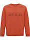 Sweatshirt Unisex Organic " There Is No Place Like Home 127.0 0.1 Ip Adress Tech It " Sweet Orange