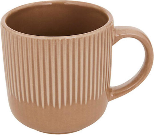 Atmosphera Chloe Ceramic Brown Mug 360ml Atmosphera Chloe Ceramic Brown Mug 360ml