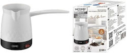 Hoomei Ηλεκτρικό Μπρίκι 500W με Χωρητικότητα 400ml Λευκό