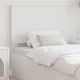 vidaXL Wooden Bed Headboard White 100x100cm