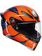 AGV K1 S Speedarmor Black / Orange / Blue Κράνος Μηχανής Full Face ECE 22.06 1500gr