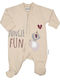 Ninetta Bebe Babystrampler Beige