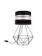 Light Home Decorative Lamp with Socket for Bulb E27 White