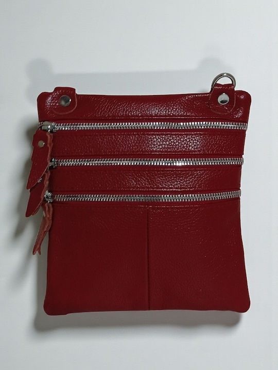 Leather Women's Bag Crossbody Green