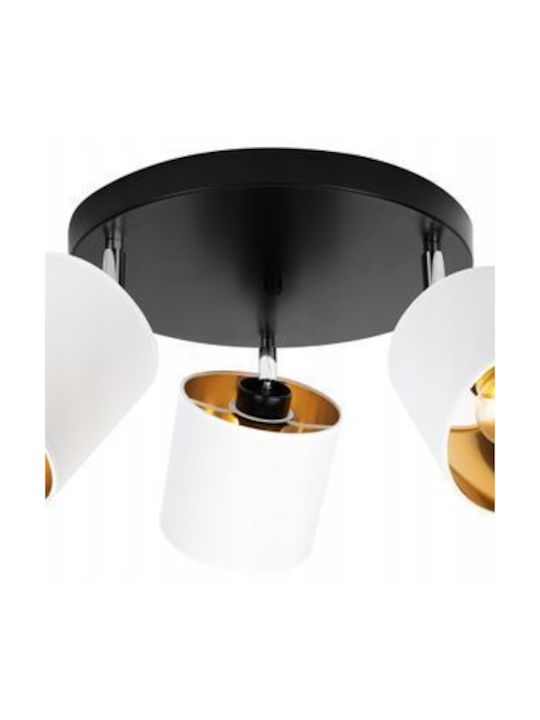Light Home Σποτ με 15 Φώτα και με Ντουί E27 σε Λευκό Χρώμα