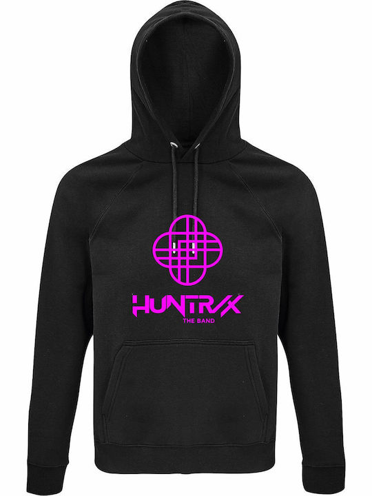 kirikoko Kinder-Sweatshirt mit Kapuze Black Dem...