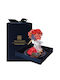 Crazy Love Arrangement Cryogenated Flowers Rose In Glass Dome Gift Box Red