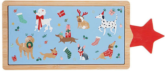 Ladelle Weihnachtliche Teller Mehrfarbig L33xB12cm.