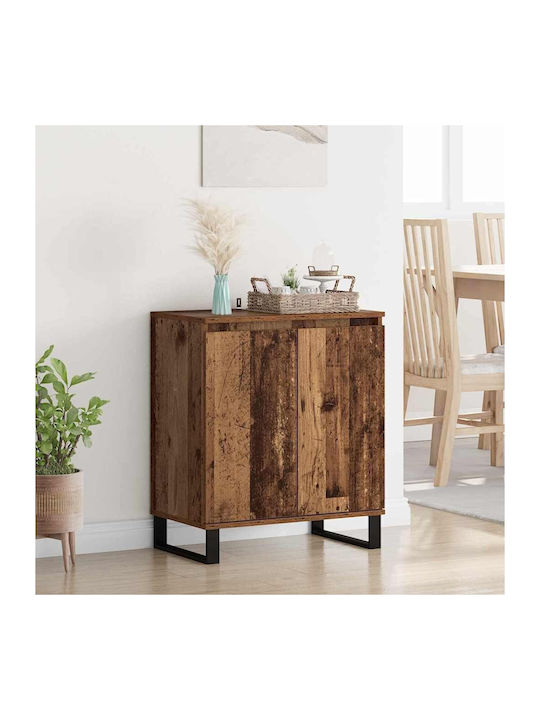 Sideboard made of Wood & Metal Old Wood 60x35x70cm