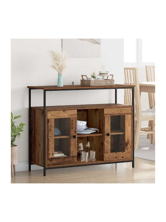 Sideboard Wooden Old Wood 100x35x80cm