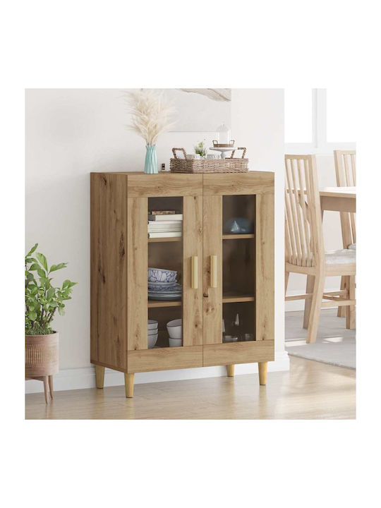 Μπουφές Ξύλινος Oak 69.5x34x90cm