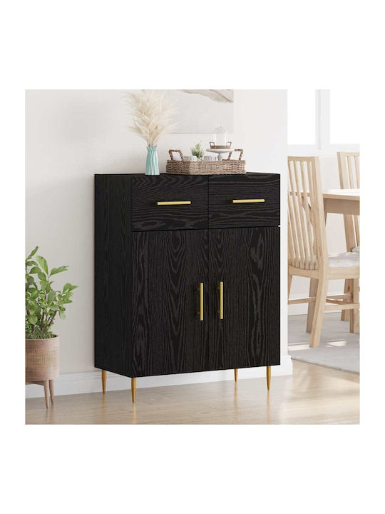 Μπουφές mit Schubladen Black Beech 69.5x34x90cm